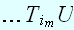 $\ldots T_{i_{m}}U$
