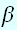 $\beta $