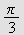 $\frac{\pi }{3}$