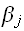 $\beta _{j}$