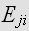 $E_{ji}$