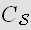 $C_{\QTR{cal}{S}}$