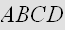 $ABCD$