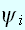 $\psi _{i}$