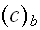 $(c)_{b}$