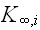$K_{\infty ,i}$