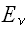 $E_{\nu }$
