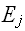 $E_{j}$