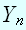 $Y_{n}$